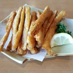 北村温泉ホテル - ごぼう唐揚げ 500円