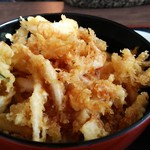 白海老天丼。