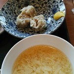 横濱文明開館 - スープとシュウマイ
