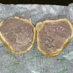 元祖阿わび屋大原老舗 - 松露饅頭　割ると