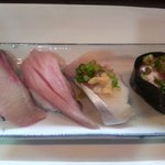 美よし野寿司 - かんぱち、よこわトロ、さば、カワハギ肝