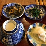 囲炉裏料理わ - おばんさい3種