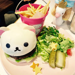 HARAJUKU BOX CAFE&SPACE - コリラックマバーガー 1480円