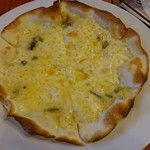 丸太小屋 - ブルーチーズピザ 800円（税込）