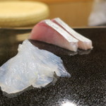 日本橋蛎殻町 すぎた - 高知の縞鯵とかわはぎ2