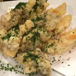 かき海苔塩天ぷら550円