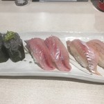 沼津魚がし鮨 二代目魚がし - しらす、くろむつ、ほうぼう