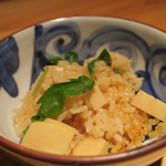 鈴しろ - 【再訪２】筍の炊き込み御飯