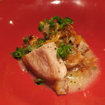 鈴しろ - 【再訪２】炙り次元豚　新タマネギソースかけ