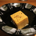 鈴しろ - 【再訪２】地卵の玉子豆腐　トリュフオイルかけ