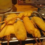 Kushikatsu To Osake Dengana - 串カツ5本セット+α_2016/12