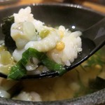 旬彩　しんすけ - お茶漬け［たこわさ］