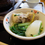 三友居 - 鯛もかぶらもたっぷり入っています