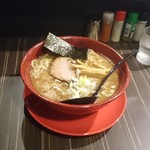 らーめん屋本舗　麺龍 - とん白ぶし太麺(大盛り)