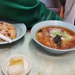 中山楼 - ラーメン、チャーハンセット