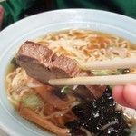 中山楼 - 肉厚の焼き豚はうまし