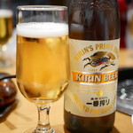 Kinryu San - ビール（大瓶）￥８５０