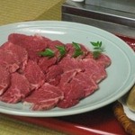 網焼きのヒレ肉