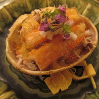 日本料理 晴山 - 敦賀の香箱蟹　