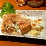 恋絆 - 厚揚げ（食べ掛け失礼）