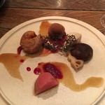 organ - 2016.12.9北海道産 蝦夷鹿のロースト 鹿肉のクロメスキ添え