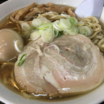 自家製太麺 渡辺 - らー麺  味玉