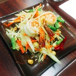 Jim Thompson  - ①Som Tam Goong Sod 160バーツ