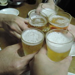 ホワイトはうす - カンパーイ