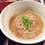 ぶたかば焼専門店　かばくろ 総本店 - ミニカレーたんたん麺：ネギ温玉ぶたかば重+ミニカレーたんたん麺・サラダセット（肉一枚のせ）