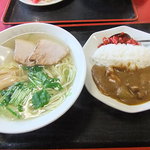 星龍軒 - カレーセット750円