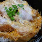 大黒家 - 荷風セットのカツ丼