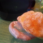 unito - 鱈のフリット　バルサミコと絹ごし豆腐のソース