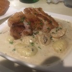 クワトロチンクエ - 茶美豚×トリュフニョッキ(600円)