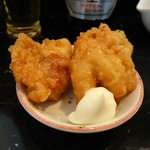 まさか - サービスの唐揚げ