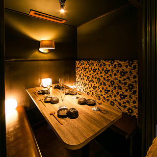 2 people ~ Semi-private room ◎ Perfect for dates and joint parties!