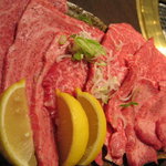 炭火焼肉 六本木 隆 - 塩で頂く肉４種