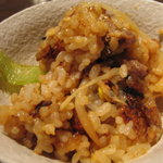 炭火焼肉 六本木 隆 - 取り分けました。