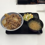 吉野家 浜松ディーラー通り店 - 牛丼(あたまの大盛)お新香・味噌汁セット