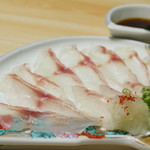 からかさ - 石鯛の薄造り