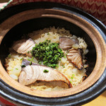 竹ざき - 9】土鍋炊き。ぶり大根ご飯(2016.11月)