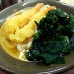 牧のうどん - 姿エビ+わかめ