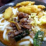 牧のうどん - 【2016年12月】肉うどん+ごぼう天650円