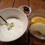 ルーエプラッツ ツオップ - フルーツヨーグルト