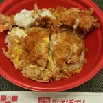 Tonkatsu Shinjuku Saboten Derika - エビヒレ丼 777円