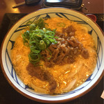 丸亀製麺 - 肉たまあんかけ¥690
            by masakun 