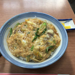 山田屋 - ネギ入り カツ丼   820円