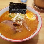 おにやんま - 辛味噌ラーメン(650円)です。