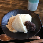 kyoutoooharanomisonabesemmontenkumoidyaya - 白味噌アイス