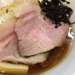 麺屋りゅう - 淡麗煮干しそば（煮干し + ホンビノス貝） + 味玉（アップ）