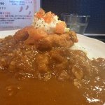 カルダモン． - 牡蠣フライカレーポテトエッグ添えをＵＰで！